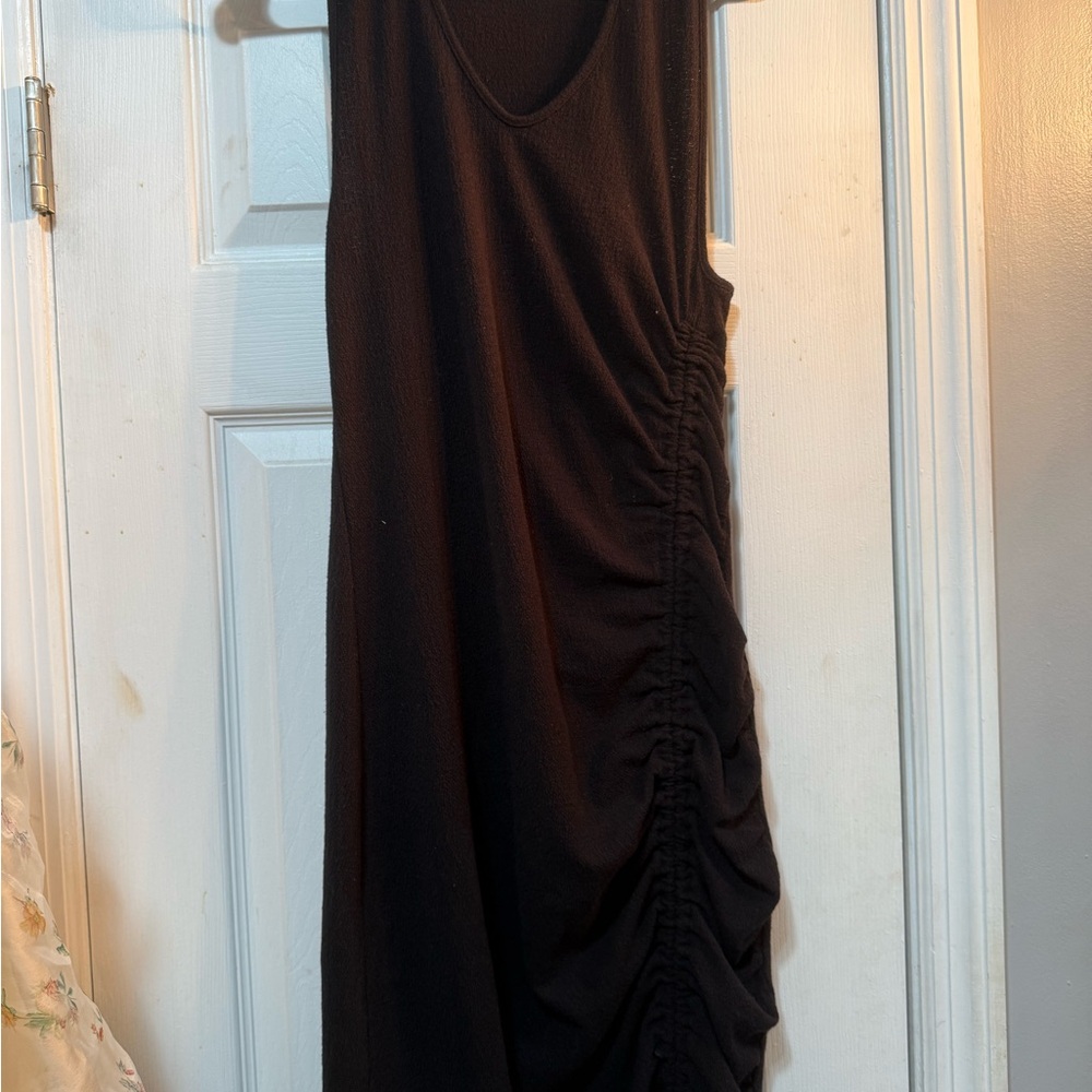 Free People ruched Beach dress